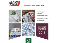Tablet Screenshot of flexoprint.se
